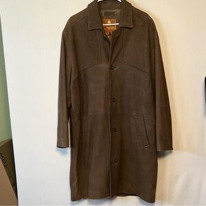 The Territory Ahead Brown Trench Coat